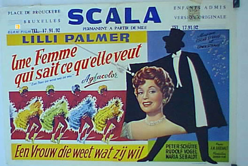 FEMME QUI SAIT CE QU' ELLE VEUT , UNE