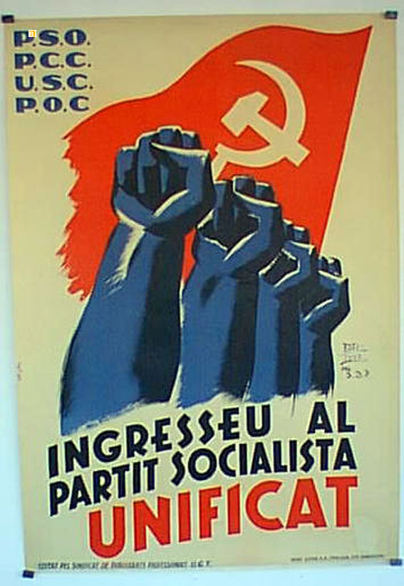 INGRESSEU AL PARTIT SOCIALISTA UNIFICAT