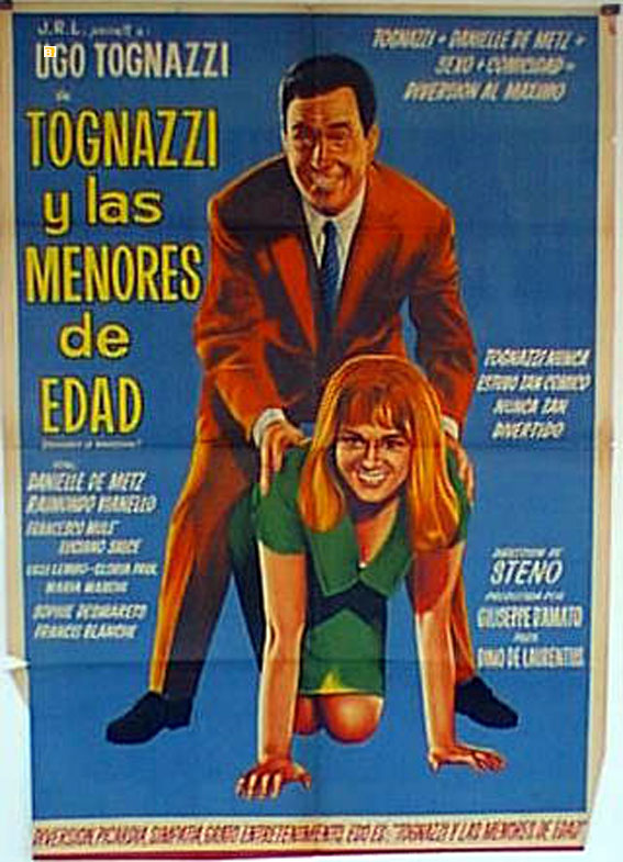 TOGNAZZI Y LAS MENORES DE EDAD