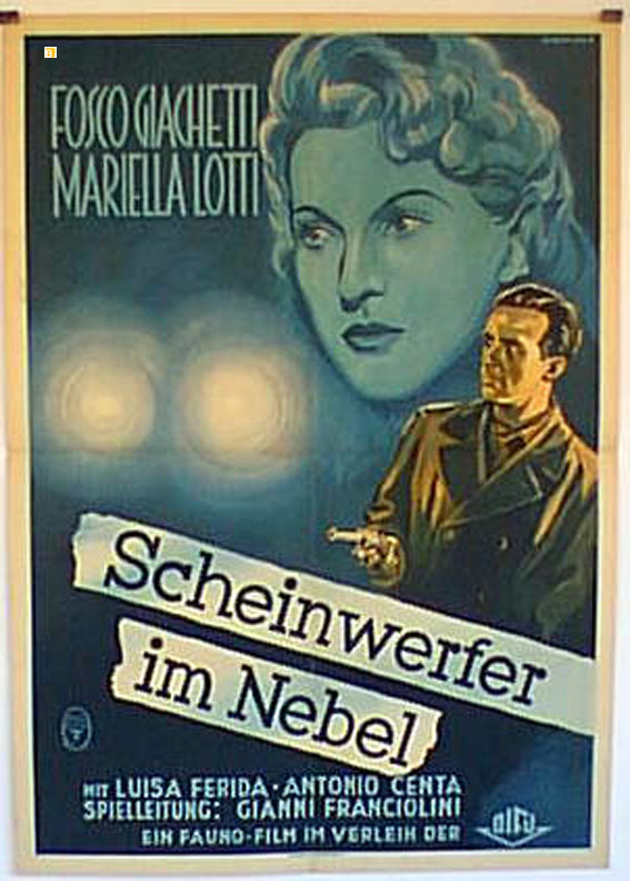 SCHEINWERFER IM NEBEL