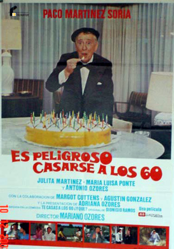 ES PELIGROSO CASARSE A LOS 60