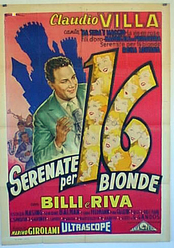 SERENATE PER 16 BIONDE