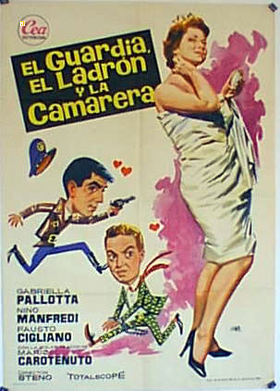 GUARDIA EL LADRON Y LA CAMARERA, EL