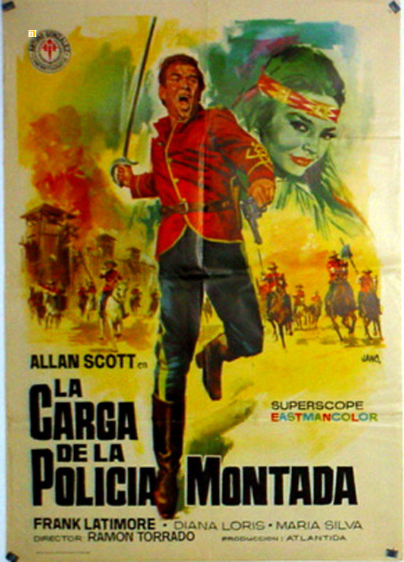 CARGA DE LA POLICIA MONTADA , LA