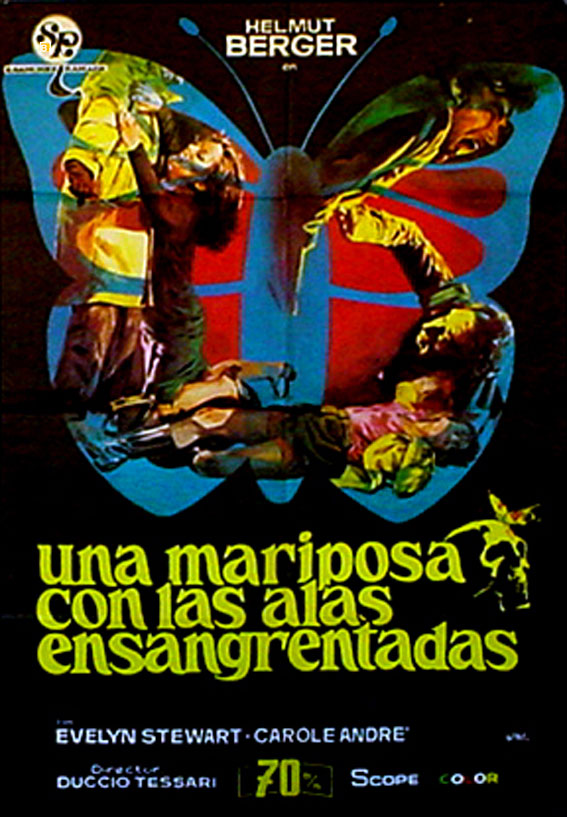 MARIPOSA CON LAS ALAS ENSANGRENTADAS, UNA
