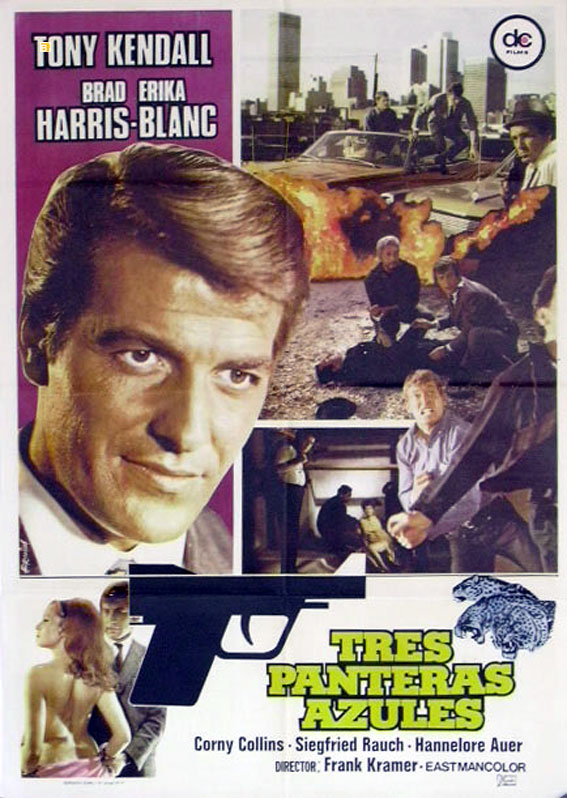 TRES PANTERAS AZULES