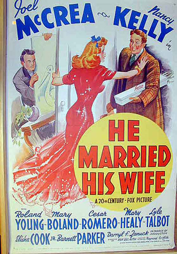 HE MARRIED HIS WIFE