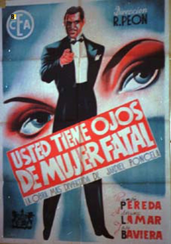USTED TIEE OJOS DE MUJER FATAL