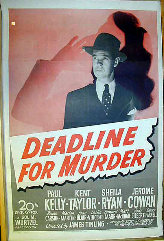 DEADLINE FOR MURDER