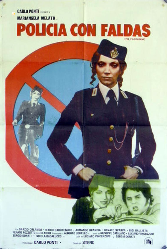 POLICIA CON FALDAS