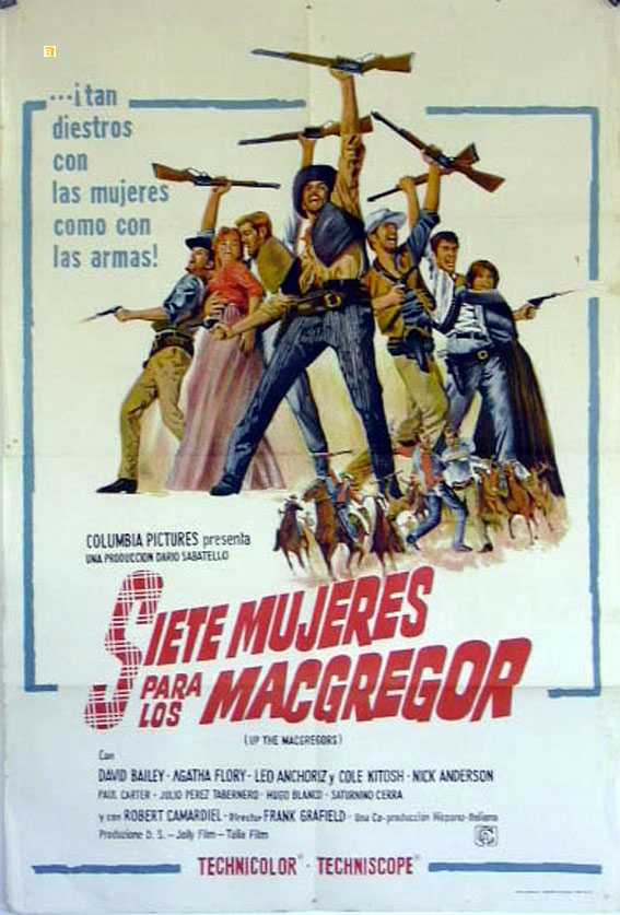 SIETE MUJERES PARA LOS MACGREGOR