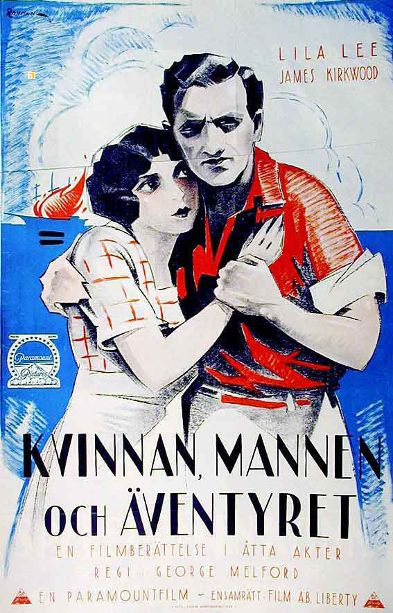 KVINNAN MANNEN OCH AVENTYRET