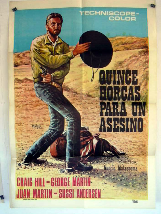 QUINCE HORCAS PARA UN ASESINO