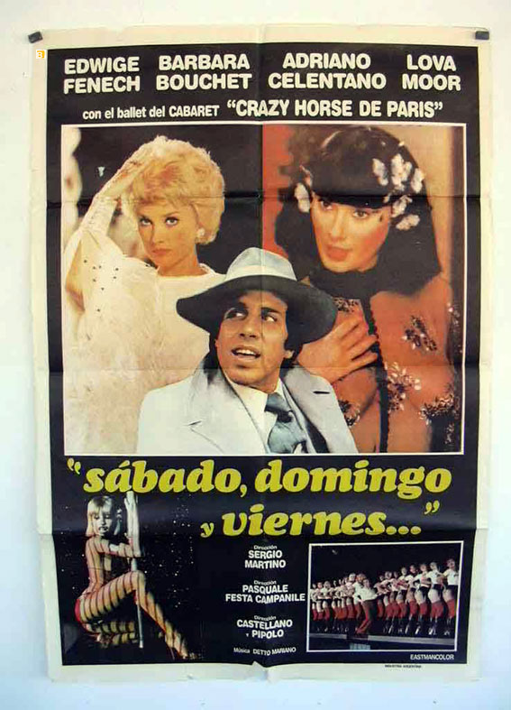 SABADO DOMINGO Y VIERNES