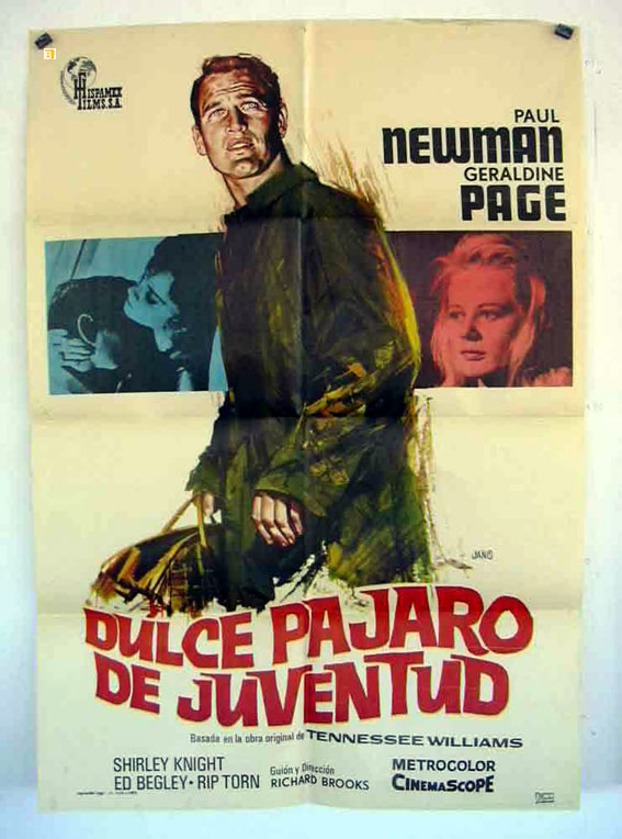 DULCE PAJARO DE JUVENTUD