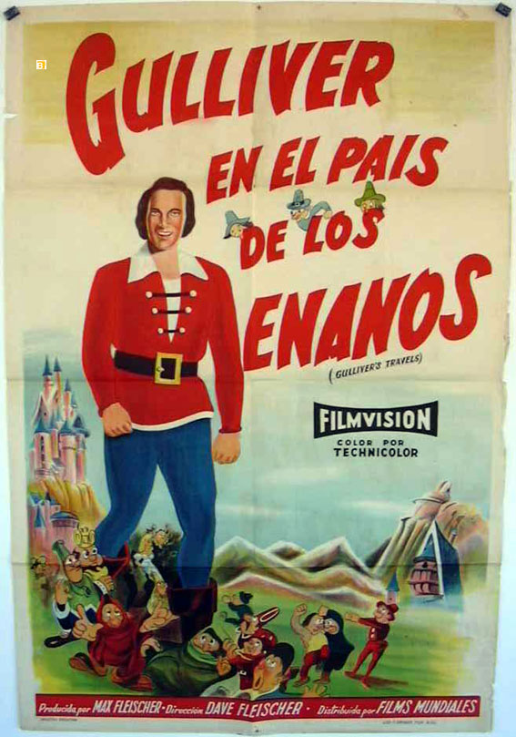 GULLIVER EN EL PAIS DE LOS ENANOS