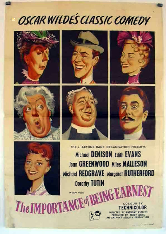 IMPORTANCE OF BEING EARNEST, THE