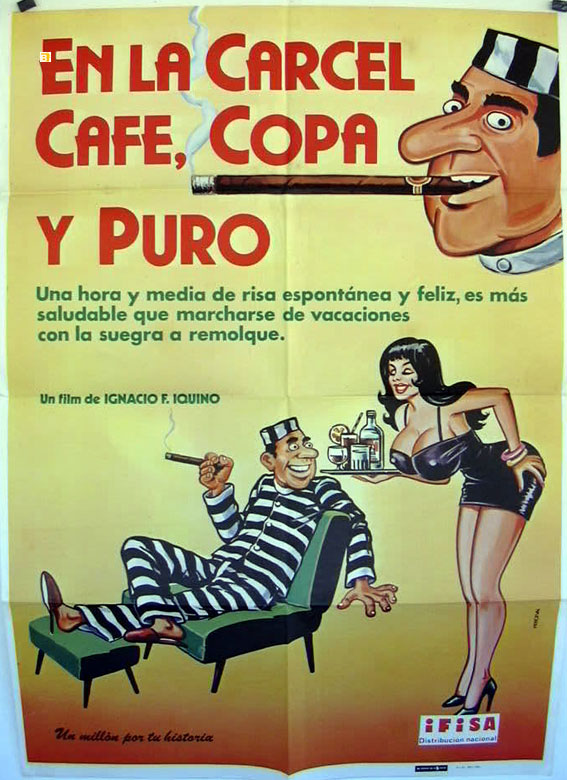 EN LA CARCEL CAFE COPA Y PURO