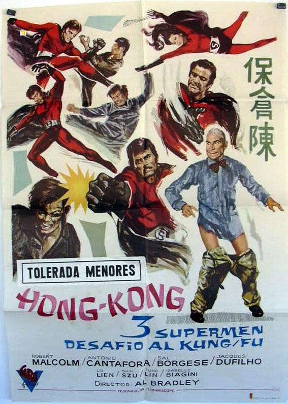 HONG KONG 3 SUPERMEN DESAFIO AL KUNG FU