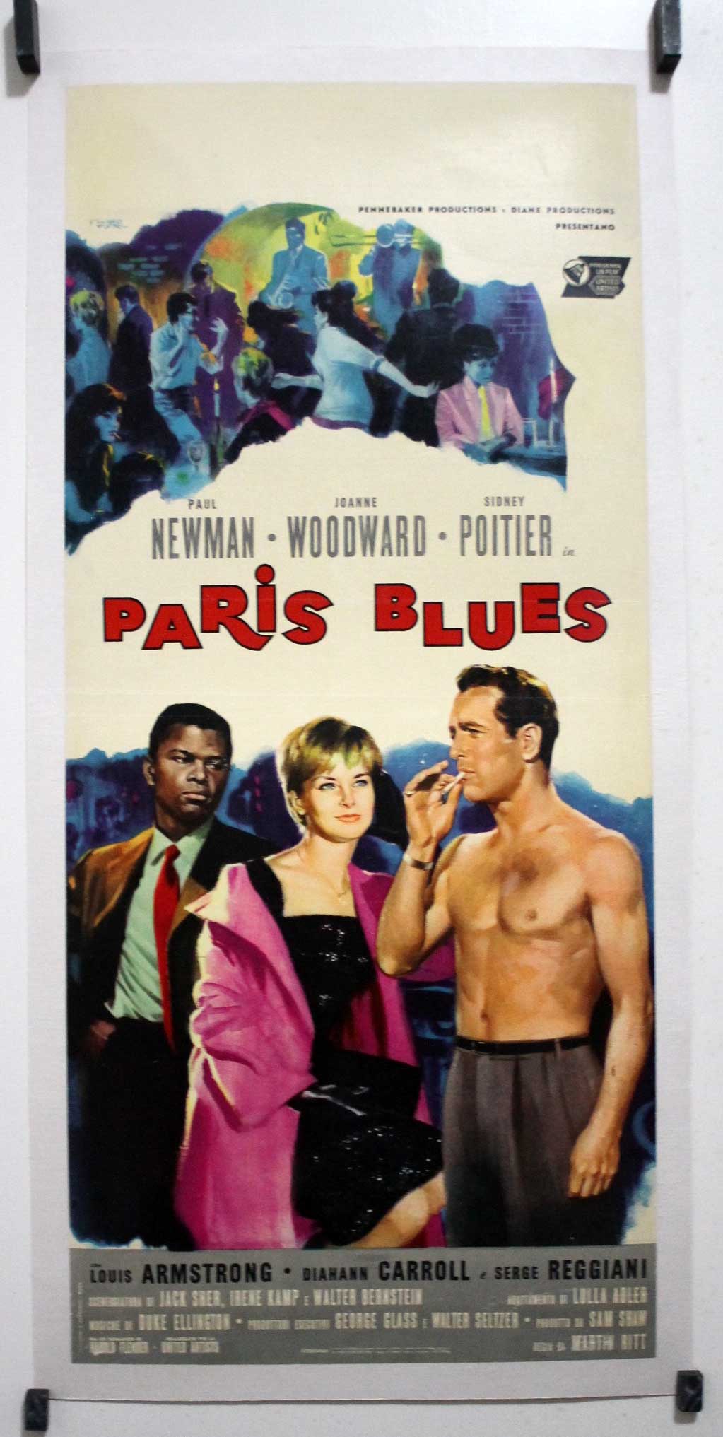  Paris Blues : Paul Newman, Sidney Poitier, Joanne