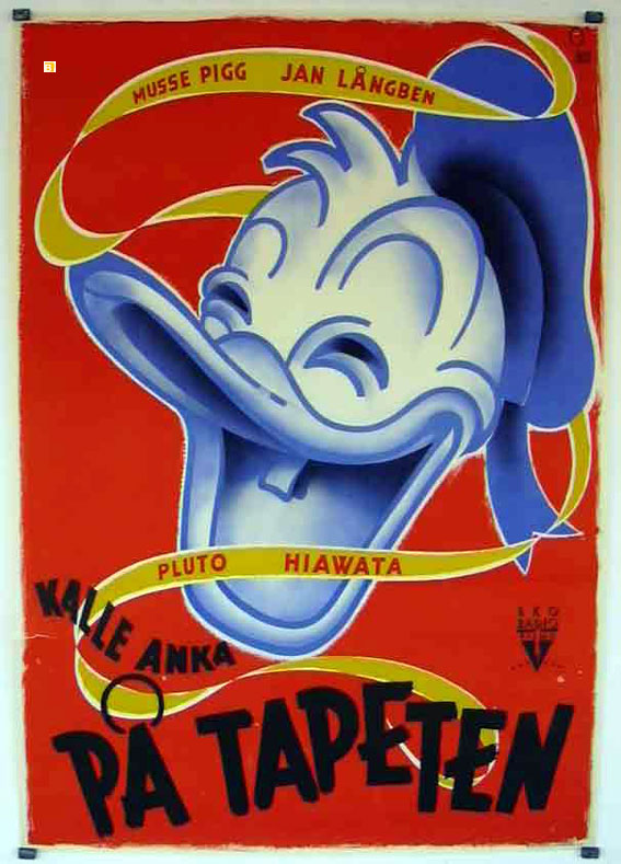 PA TAPETEN KALLE ANKA