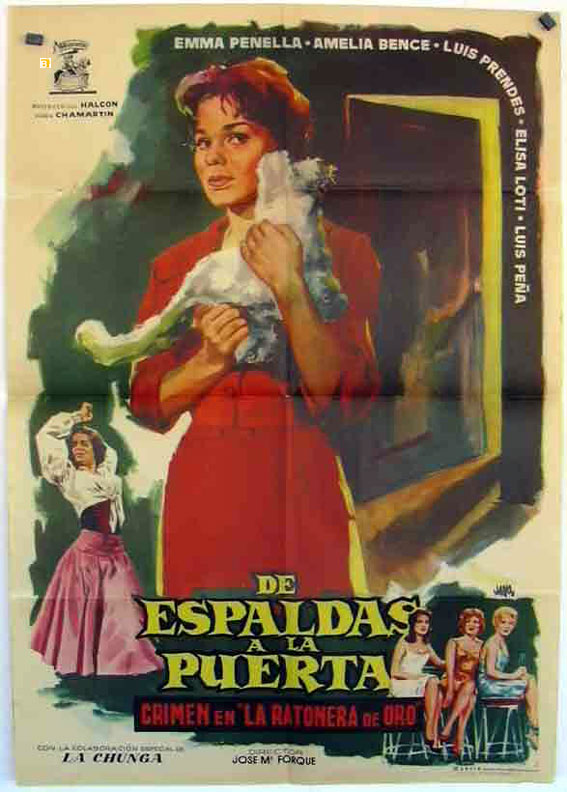 DE ESPALDAS A LA PUERTA