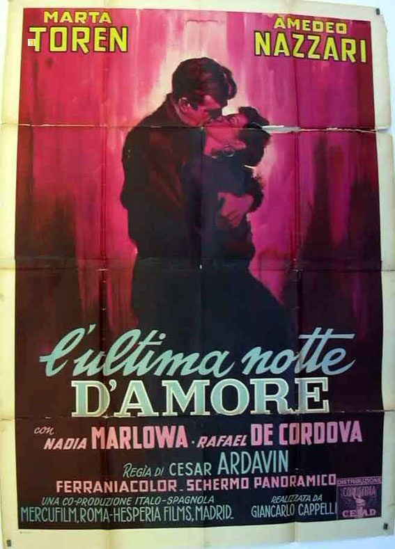 L�ULTIMA NOTTE D�AMORE