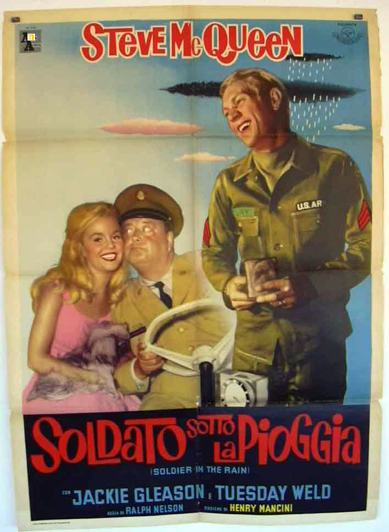 SOLDATO SOTTO LA PIOGGIA