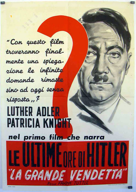 ULTIME ORE DI HITLER, LE