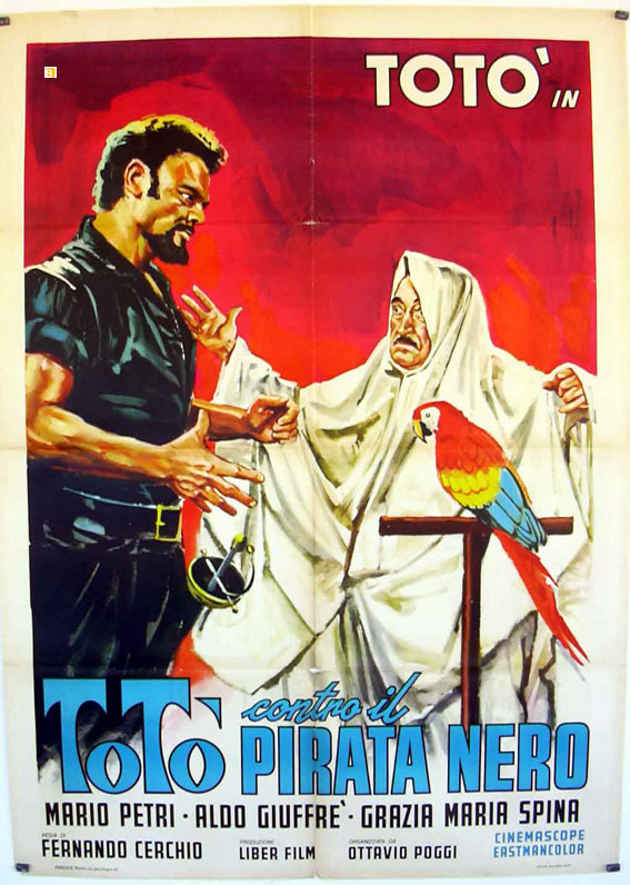TOTO CONTRO IL PIRATA NERO