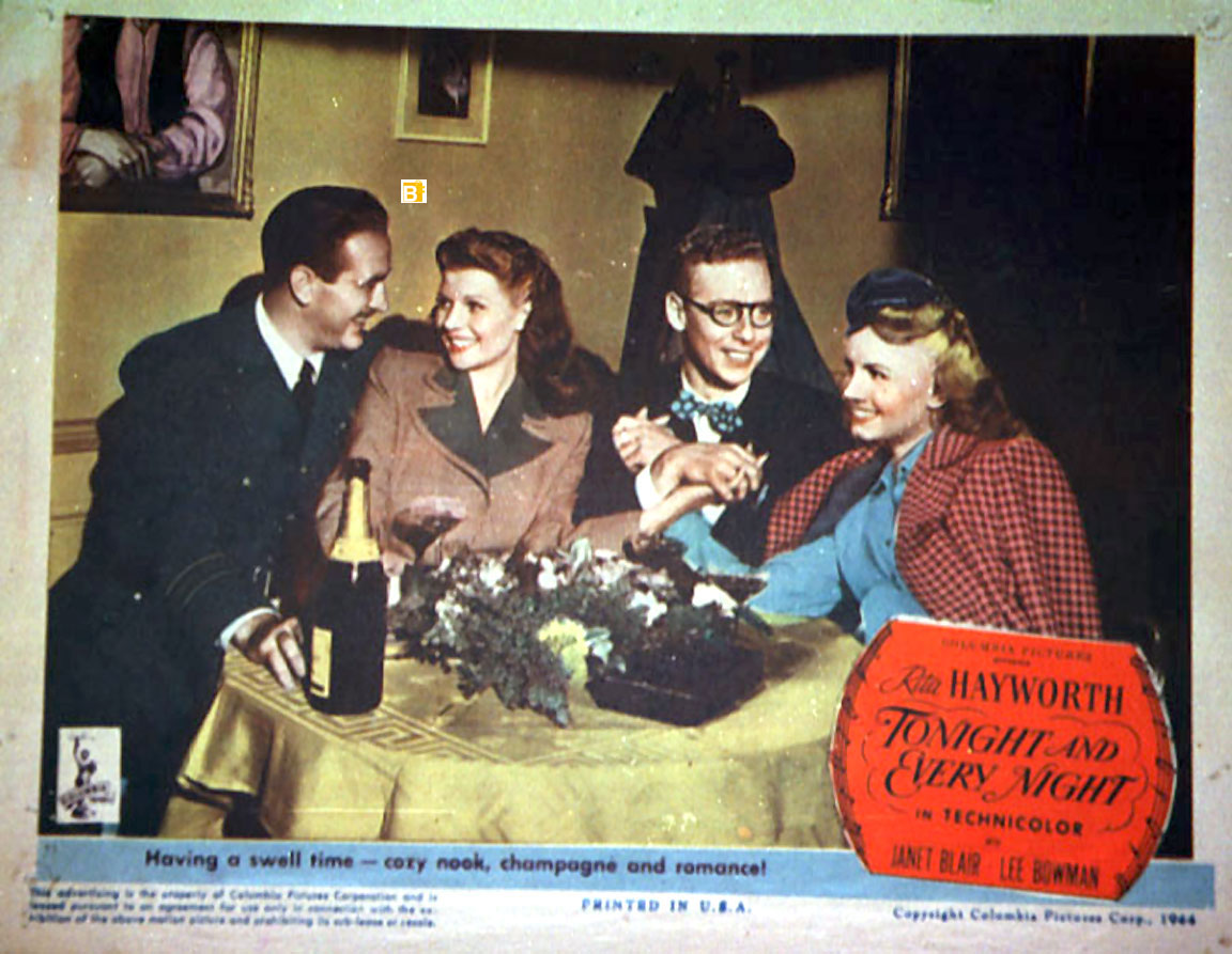 TONIGHT AND EVERY NIGHT