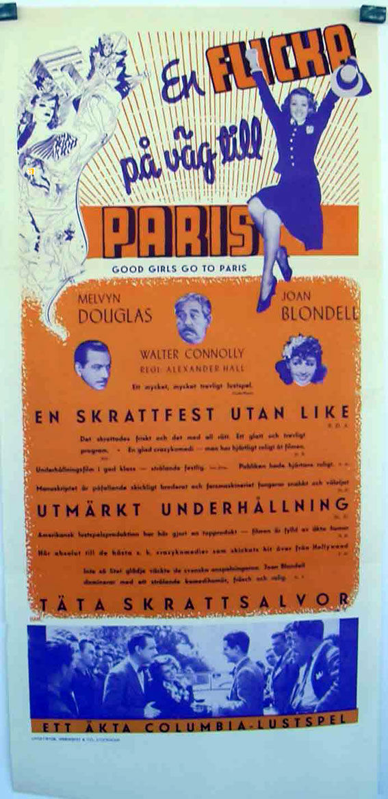 EN FLICKA PA VAG TILL PARIS