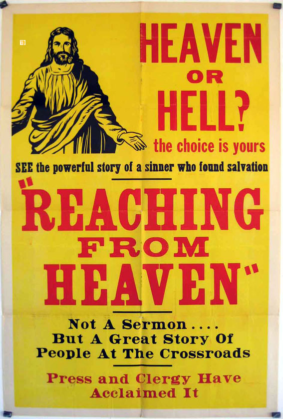 REACHING FROM HEAVEN