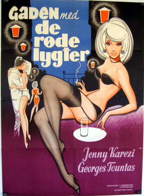 GADEN MED DE RODE LYGTER