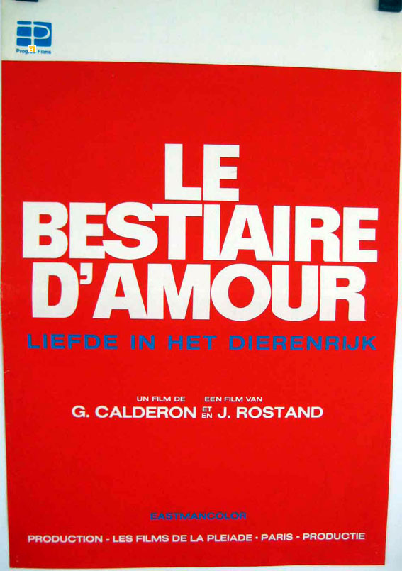 BESTIAIRE D�OMOUR, LE