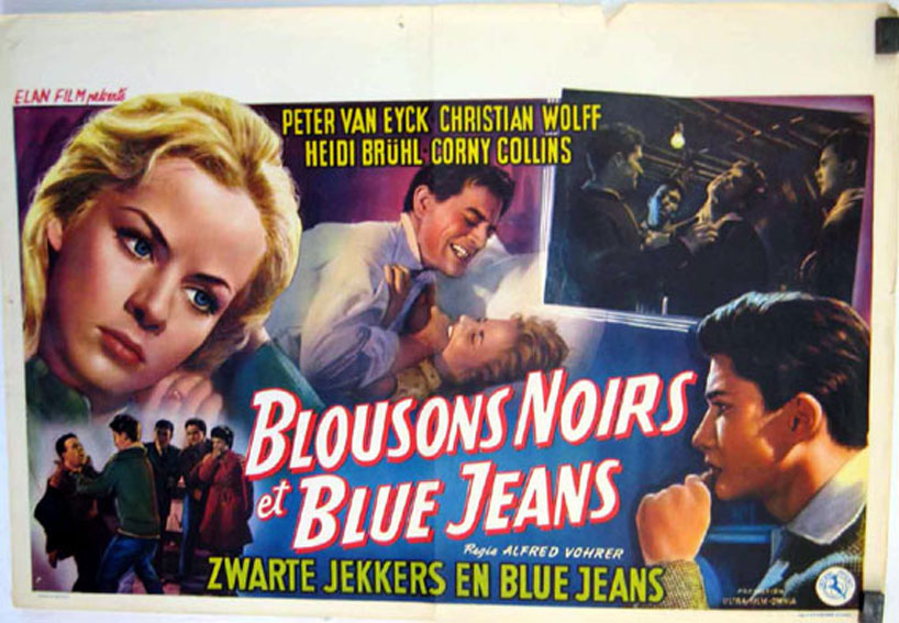 BLOUSONS NOIRS ET BLUE JEANS
