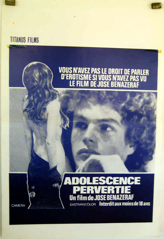 Adolescence Pervertie Movie Poster Adolescence Pervertie Movie Poster