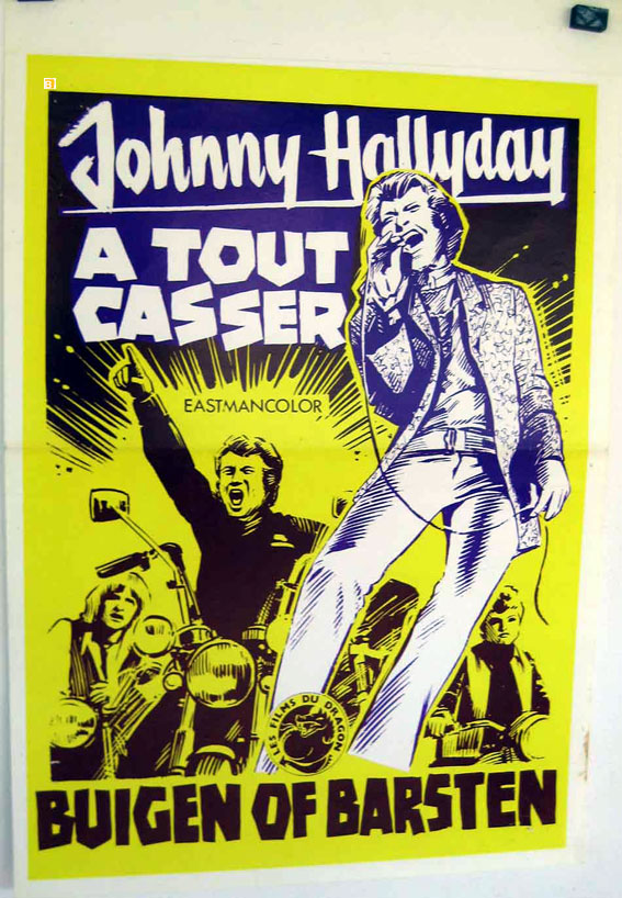 JOHNNY HOLLYDAY A TOUT CASSER