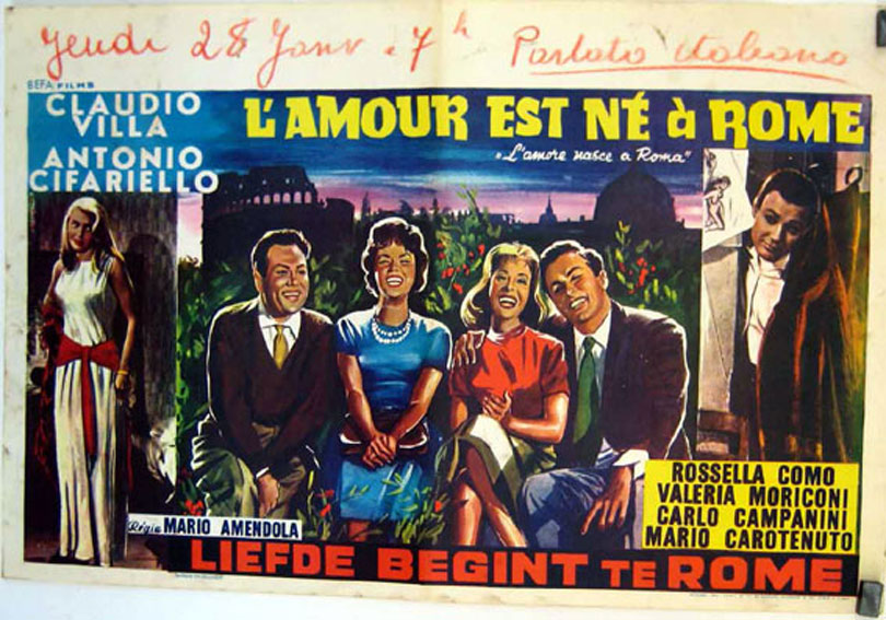 AMOUR EST NE A ROME, L