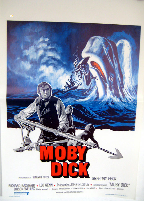 Moby Dick Movie Poster Moby Dick Movie Poster 