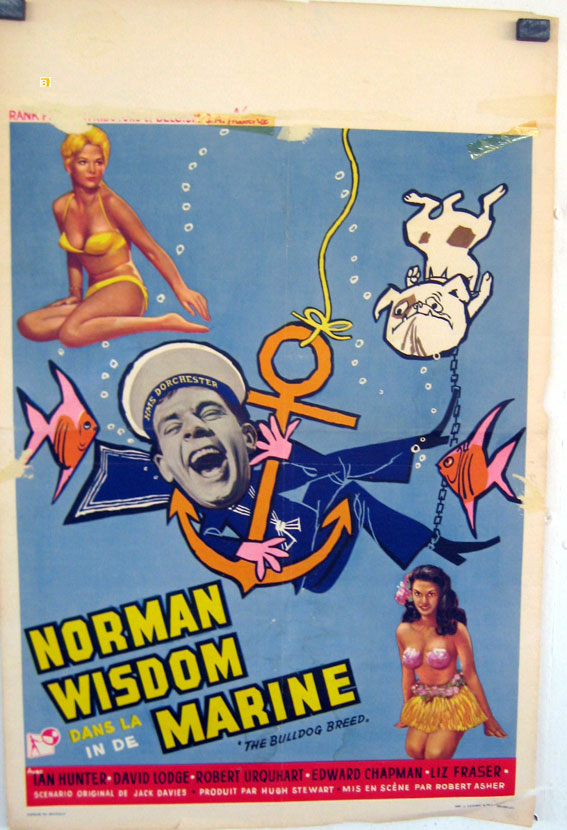 NORMAN WISDOM DANS LA MARINE