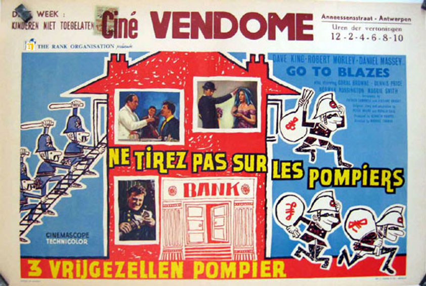 NE TIREZ PAS SUR LES POMPIERS