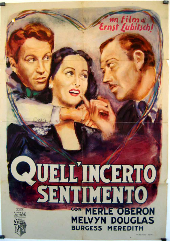 QUELL INCERTO SENTIMENTO