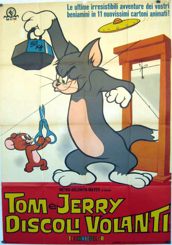 TOM E JERRY, DISCOLI VOLANTI