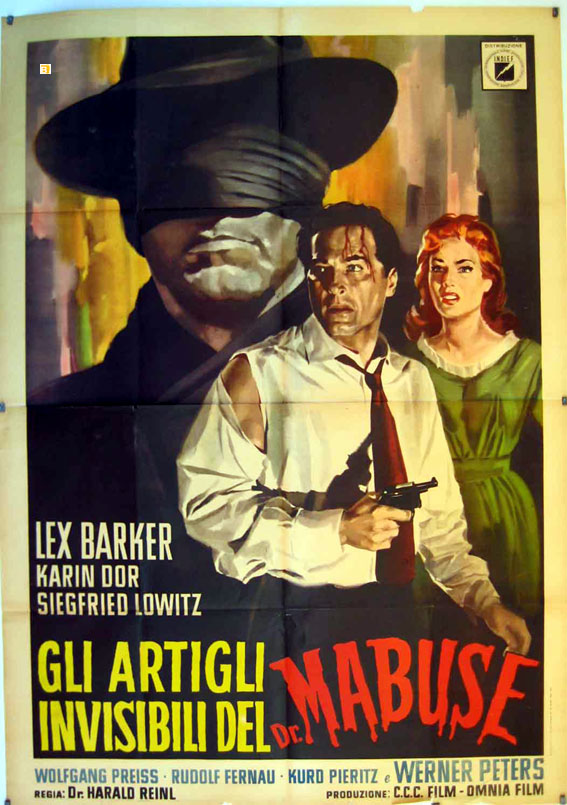 GLI ARTIGLI INVISIBILI DEL DR.MABUSE