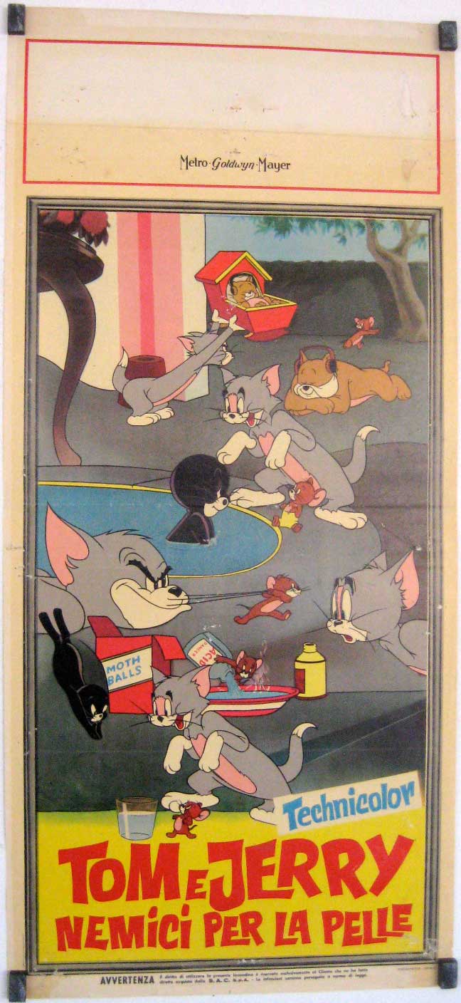 TOM E JERRY NEMECI PER LA PELLE