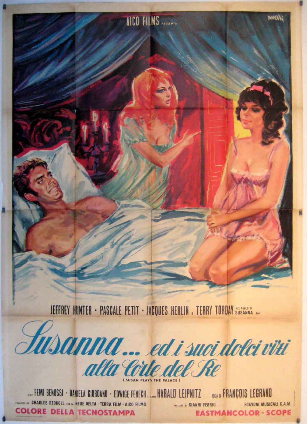 SUSANNA ED I SUOI DOLCI VIZI ALLA CORTE DEL RE