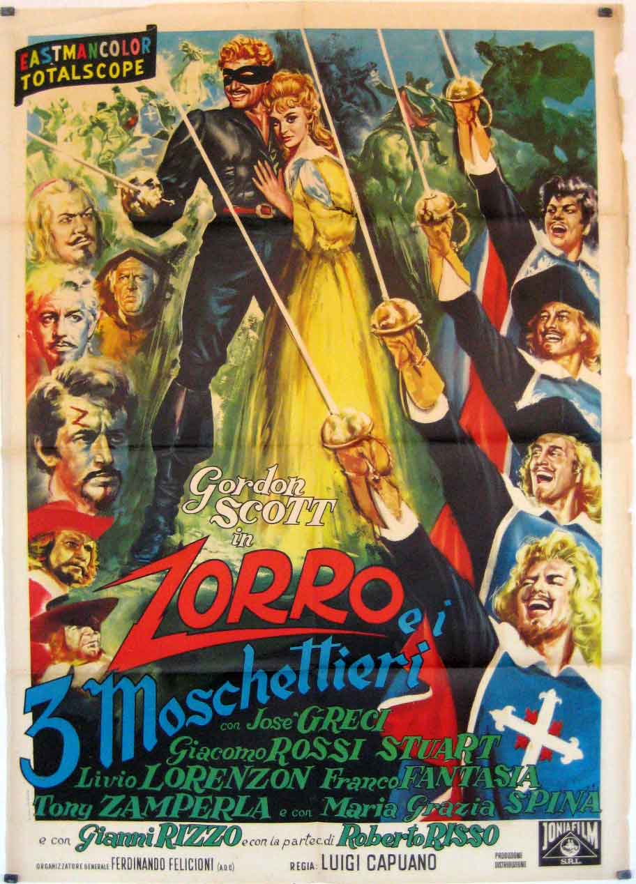 ZORRO E I TRE MOSCHETTIERI 