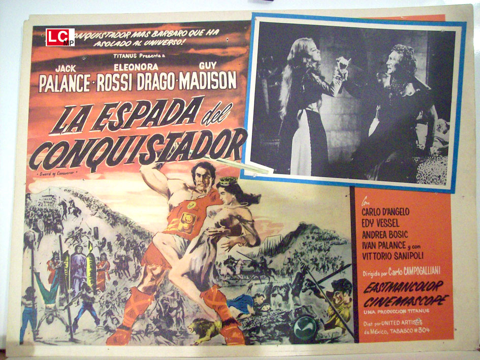 "ROSMUNDA E ALBOINO" MOVIE POSTER - "ROSMUNDA E ALBOINO" MOVIE POSTER