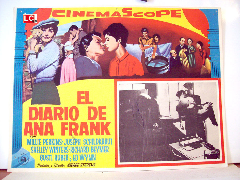 "DIARIO DE ANA FRANK, EL" MOVIE POSTER - "THE DIARY OF ANNE FRANK